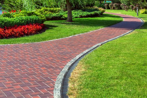 Brick Walkway Installation in Santa Maria