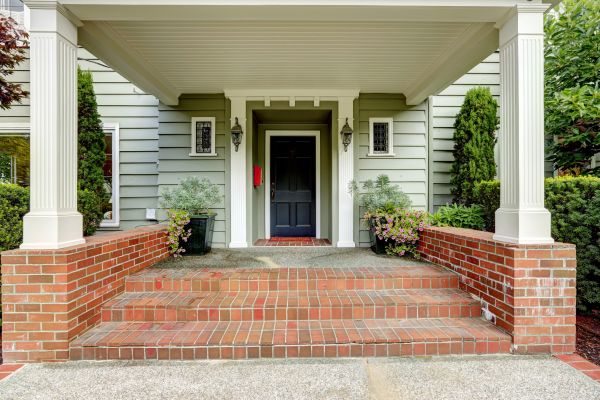 Front Porch Masonry Repair in Santa Maria