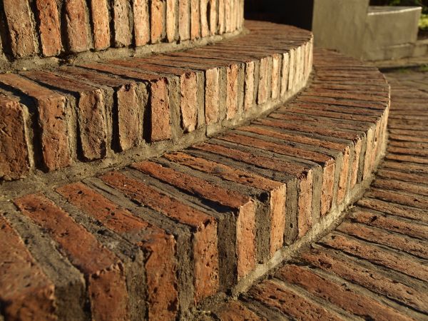 Brick Stairs Installation in Santa Maria