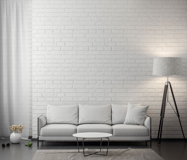 White Brick Installation in Santa Maria