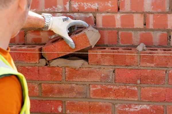 Red Brick Installation in Santa Maria