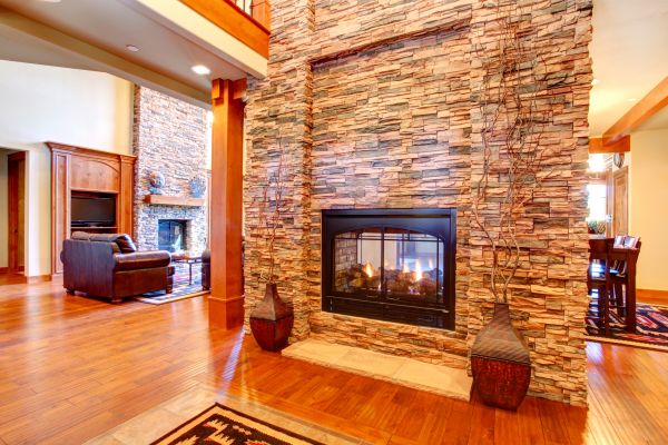 Stone Hearth Installation in Santa Maria