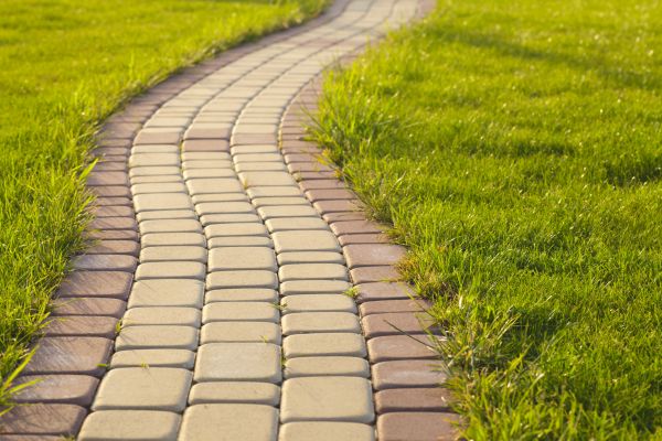 Sidewalk Brick Repair in Santa Maria