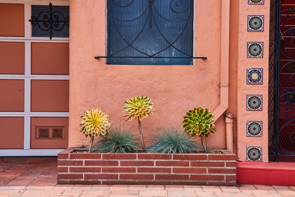 Brick Planter Installation in Santa Maria