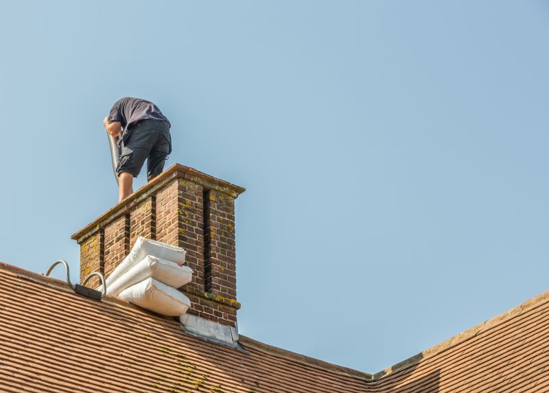 Brick Chimney Installation